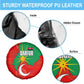 Darfur Sudan Spare Tire Cover Red Green Yellow Crescent Star - African Pride