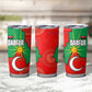 Darfur Sudan Tumbler Cup Red Green Yellow Crescent Star - African Pride