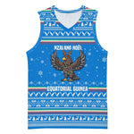 Equatorial Guinea Christmas Basketball Jersey Nzalang Noel Eagle Flag Snowflakes - African Pride
