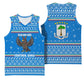Equatorial Guinea Christmas Basketball Jersey Nzalang Noel Eagle Flag Snowflakes - African Pride