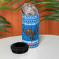 Equatorial Guinea Christmas 4 in 1 Can Cooler Tumbler Nzalang Noel Eagle Flag Snowflakes - African Pride