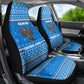 Equatorial Guinea Christmas Car Seat Cover Nzalang Noel Eagle Flag Snowflakes - African Pride