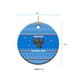 Equatorial Guinea Christmas Ceramic Ornament Nzalang Noel Eagle Flag Snowflakes - African Pride