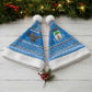 Equatorial Guinea Christmas Santa Hat Nzalang Noel Eagle Flag Snowflakes - African Pride