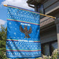 Equatorial Guinea Christmas Garden Flag Nzalang Noel Eagle Flag Snowflakes - African Pride