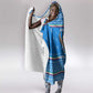 Equatorial Guinea Christmas Hooded Blanket Nzalang Noel Eagle Flag Snowflakes - African Pride