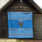 Equatorial Guinea Christmas Quilt Nzalang Noel Eagle Flag Snowflakes - African Pride