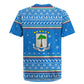 Equatorial Guinea Christmas Rugby Jersey Nzalang Noel Eagle Flag Snowflakes - African Pride