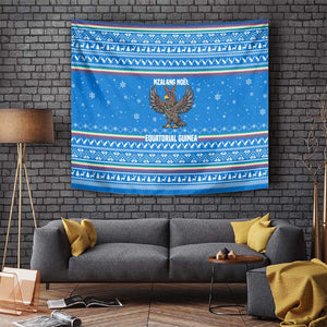 Equatorial Guinea Christmas Tapestry Nzalang Noel Eagle Flag Snowflakes - African Pride