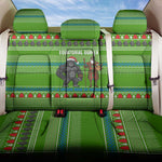 Equatorial Guinea Christmas Back Car Seat Cover Santa Gorilla Gift Basket - African Pride