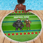 Equatorial Guinea Christmas Beach Blanket Santa Gorilla Gift Basket - African Pride