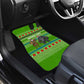 Equatorial Guinea Christmas Car Mats Santa Gorilla Gift Basket - African Pride