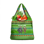 Equatorial Guinea Christmas Grocery Bag Santa Gorilla Gift Basket - African Pride