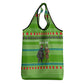 Equatorial Guinea Christmas Grocery Bag Santa Gorilla Gift Basket - African Pride