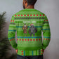 Equatorial Guinea Christmas Ugly Christmas Sweater Santa Gorilla Gift Basket - African Pride