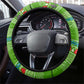 Equatorial Guinea Christmas Steering Wheel Cover Santa Gorilla Gift Basket - African Pride