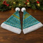 Rwanda Christmas Santa Hat Festive Geometric Motifs and Bold Typography - African Pride