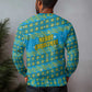 Rwanda Christmas Ugly Christmas Sweater Festive Geometric Motifs and Bold Typography - African Pride