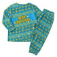 Rwanda Christmas Pajama Set Festive Geometric Motifs and Bold Typography - African Pride