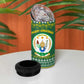 Rwanda Christmas 4 in 1 Can Cooler Tumbler National Emblem and Radiant Sun Motif - African Pride