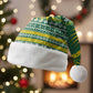 Rwanda Christmas Santa Hat National Emblem and Radiant Sun Motif - African Pride