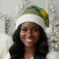 Rwanda Christmas Santa Hat National Emblem and Radiant Sun Motif - African Pride