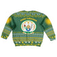 Rwanda Christmas Kid Ugly Christmas Sweater National Emblem and Radiant Sun Motif - African Pride