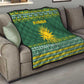 Rwanda Christmas Quilt National Emblem and Radiant Sun Motif - African Pride