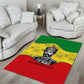 Haile Selassie I Area Rug Ethiopia Lion of Judah and Conquering Lion Pattern Tribute - African Pride