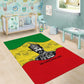 Haile Selassie I Area Rug Ethiopia Lion of Judah and Conquering Lion Pattern Tribute - African Pride