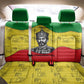 Haile Selassie I Back Car Seat Cover Ethiopia Lion of Judah and Conquering Lion Pattern Tribute - African Pride