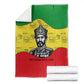 Haile Selassie I Blanket Ethiopia Lion of Judah and Conquering Lion Pattern Tribute - African Pride