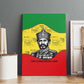 Haile Selassie I Canvas Wall Art Ethiopia Lion of Judah and Conquering Lion Pattern Tribute - African Pride