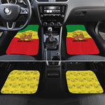 Haile Selassie I Car Mats Ethiopia Lion of Judah and Conquering Lion Pattern Tribute - African Pride