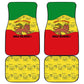 Haile Selassie I Car Mats Ethiopia Lion of Judah and Conquering Lion Pattern Tribute - African Pride