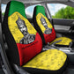 Haile Selassie I Car Seat Cover Ethiopia Lion of Judah and Conquering Lion Pattern Tribute - African Pride