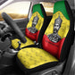 Haile Selassie I Car Seat Cover Ethiopia Lion of Judah and Conquering Lion Pattern Tribute - African Pride