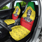 Haile Selassie I Car Seat Cover Ethiopia Lion of Judah and Conquering Lion Pattern Tribute - African Pride