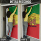 Haile Selassie I Door Cover Ethiopia Lion of Judah and Conquering Lion Pattern Tribute - African Pride
