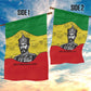 Haile Selassie I Garden Flag Ethiopia Lion of Judah and Conquering Lion Pattern Tribute - African Pride