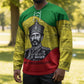 Haile Selassie I Hockey Jersey Ethiopia Lion of Judah and Conquering Lion Pattern Tribute - African Pride
