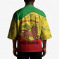 Haile Selassie I Kimono Ethiopia Lion of Judah and Conquering Lion Pattern Tribute - African Pride