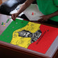 Haile Selassie I Puzzle Ethiopia Lion of Judah and Conquering Lion Pattern Tribute - African Pride