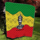 Haile Selassie I Quilt Ethiopia Lion of Judah and Conquering Lion Pattern Tribute - African Pride
