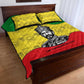 Haile Selassie I Quilt Bed Set Ethiopia Lion of Judah and Conquering Lion Pattern Tribute - African Pride