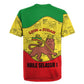 Haile Selassie I Rugby Jersey Ethiopia Lion of Judah and Conquering Lion Pattern Tribute - African Pride