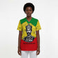 Haile Selassie I Scrub Top Ethiopia Lion of Judah and Conquering Lion Pattern Tribute - African Pride