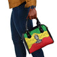 Haile Selassie I Shoulder Handbag Ethiopia Lion of Judah and Conquering Lion Pattern Tribute - African Pride