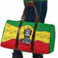 Haile Selassie I Travel Bag Ethiopia Lion of Judah and Conquering Lion Pattern Tribute - African Pride