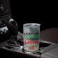 Haile Selassie I Ethiopia Tumbler Cup with King of Kings and Conquering Lion Cloud Rays and Regal Portrait - African Pride